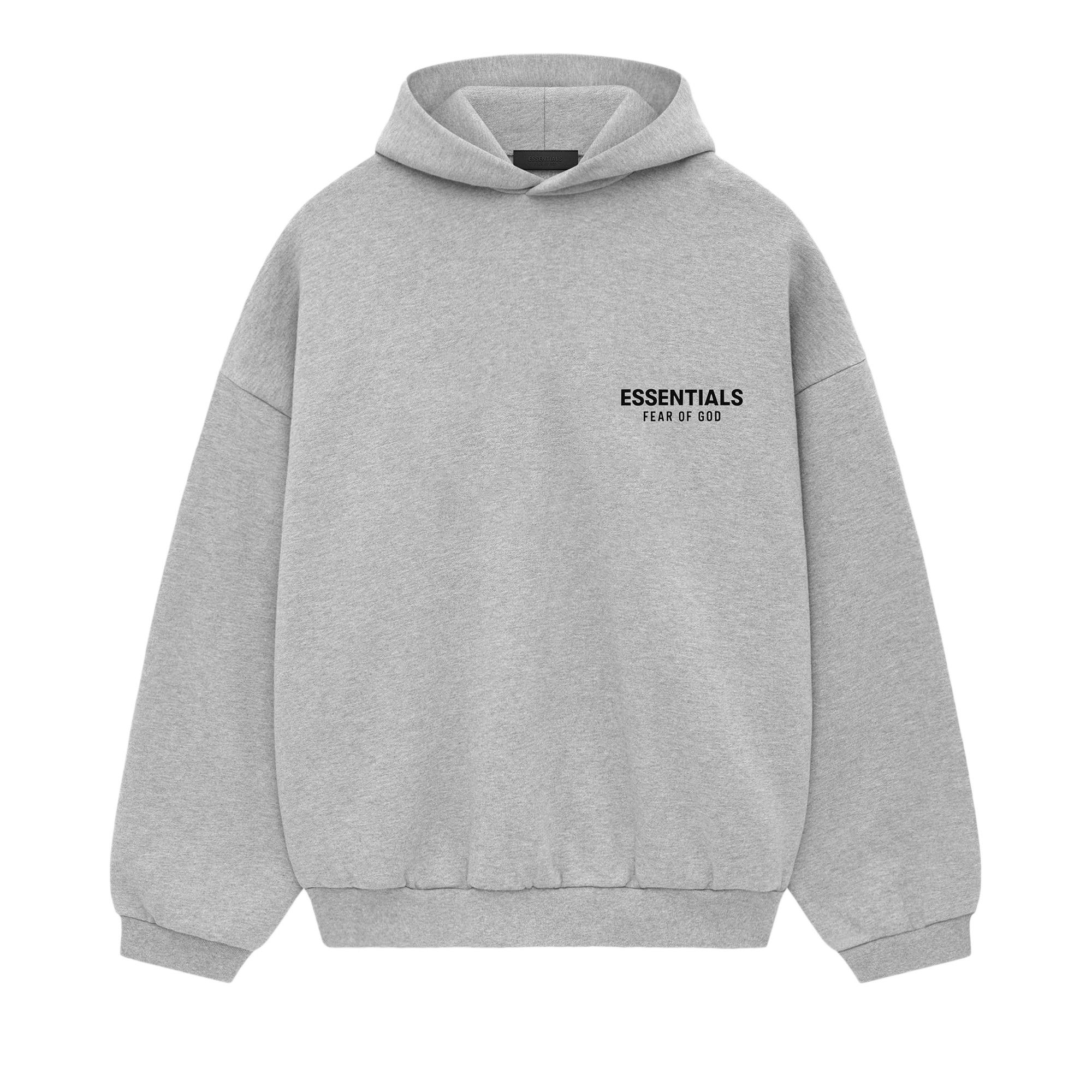Fleece Hoodie II — Light Heather Grey