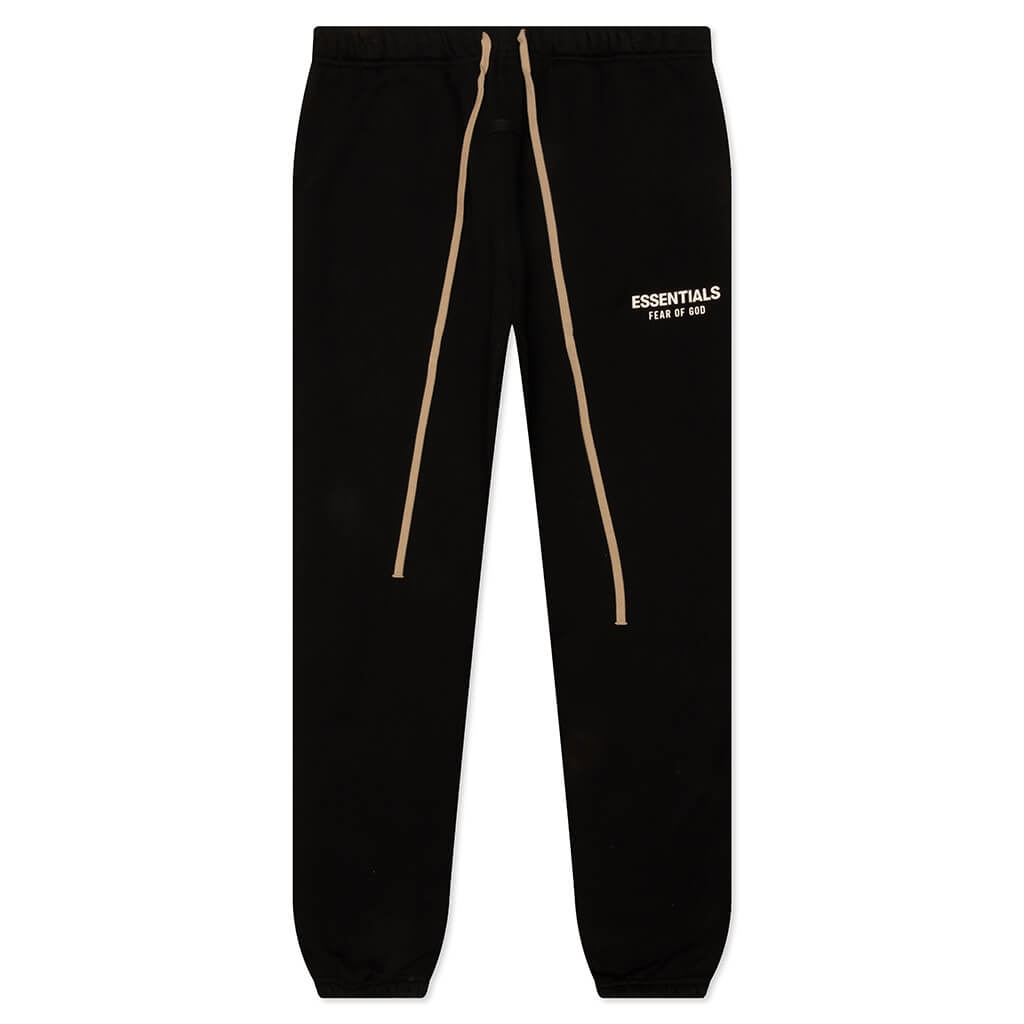 Fleece Sweatpants — Black