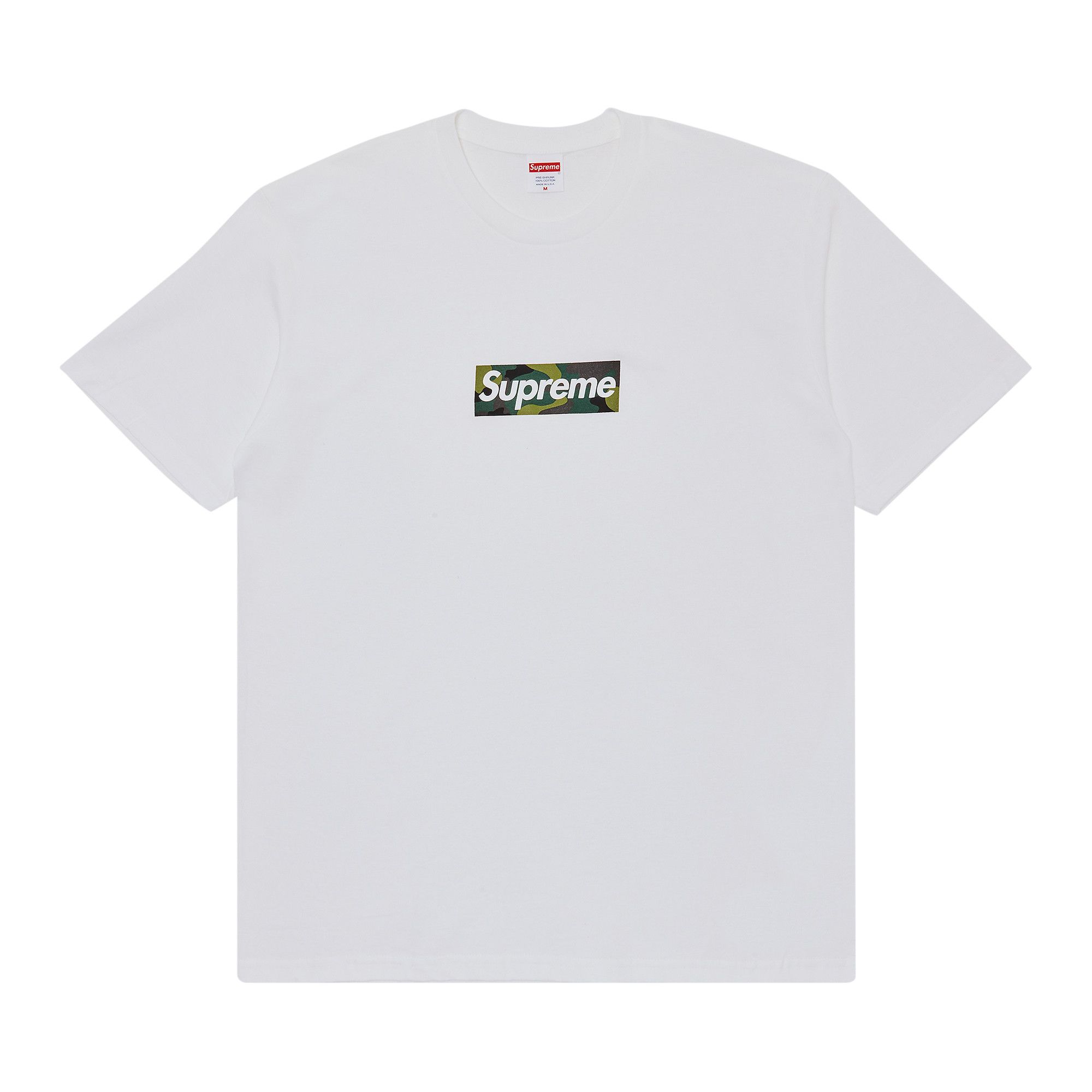 Box Logo Tee — White / FW23