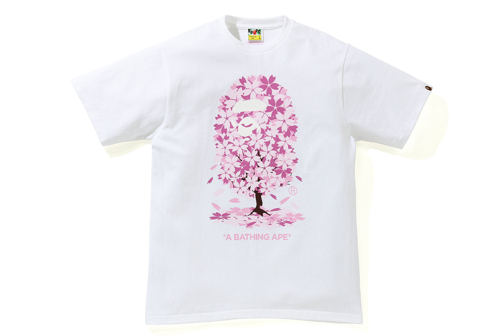 Sakura Graphic Tee — White