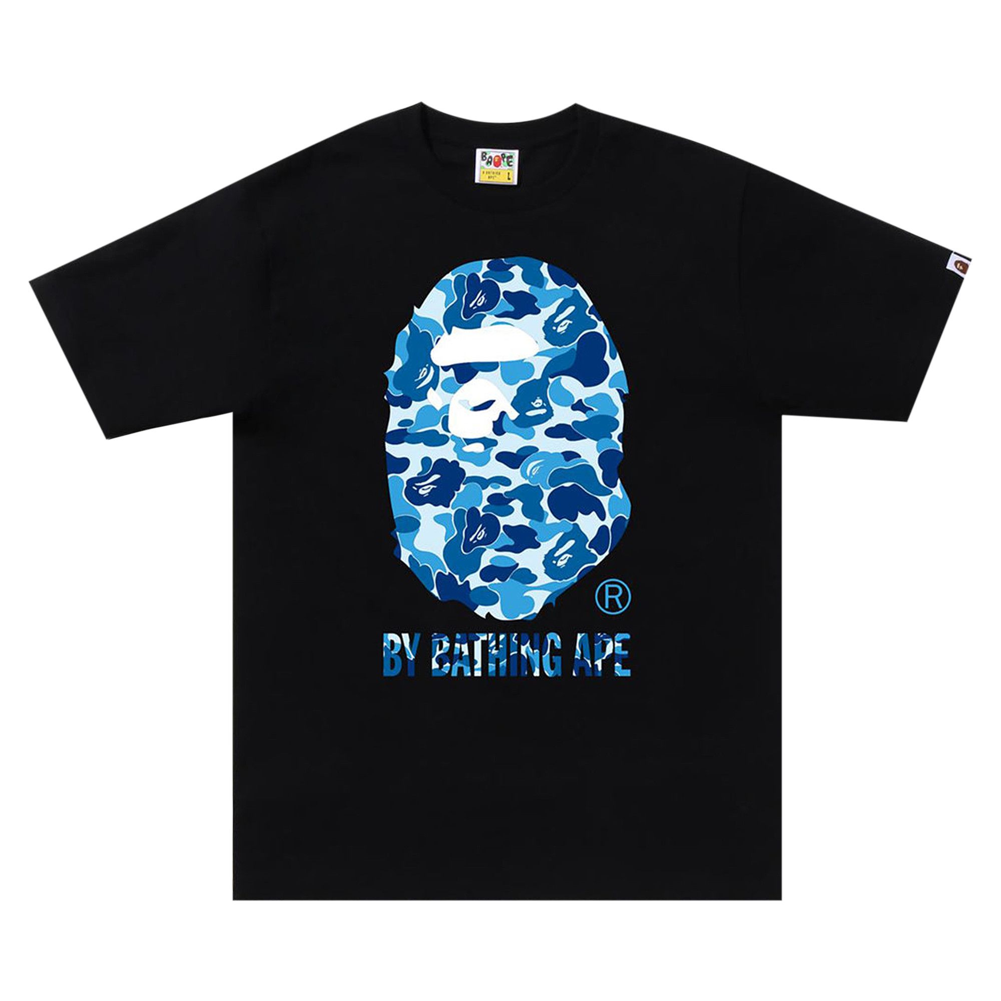 Camo Graphic Tee — Black / Blue