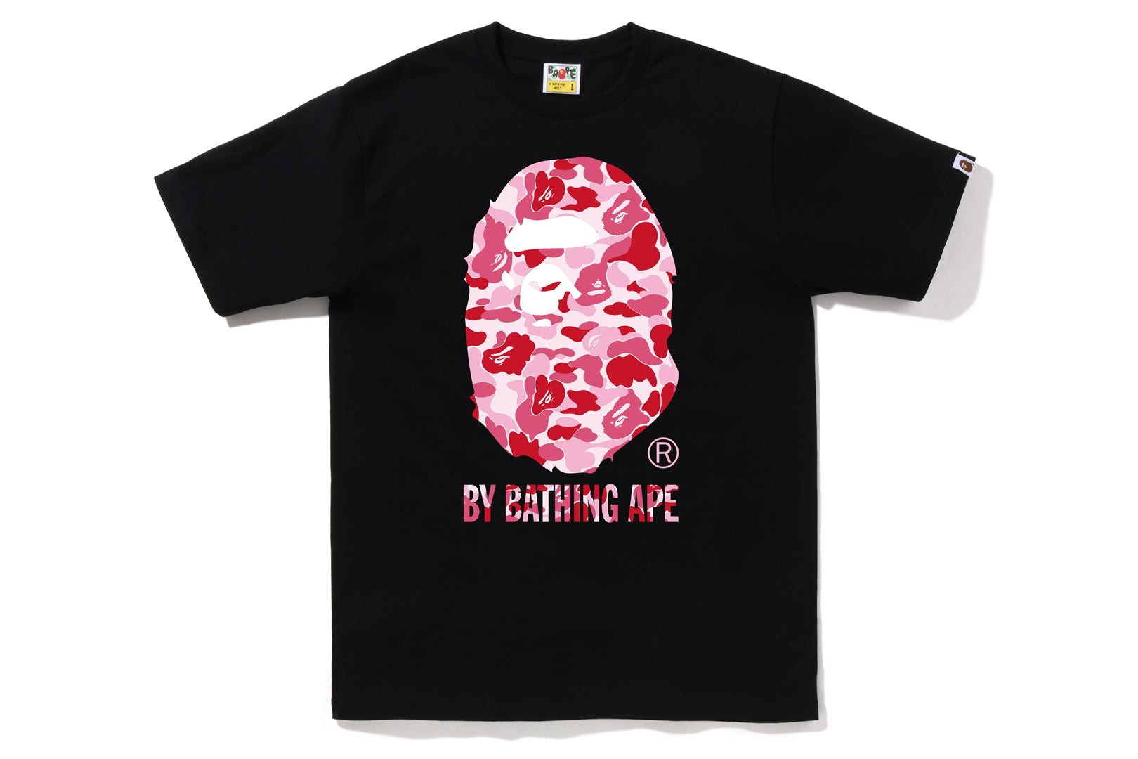 Camo Graphic Tee — Black / Pink