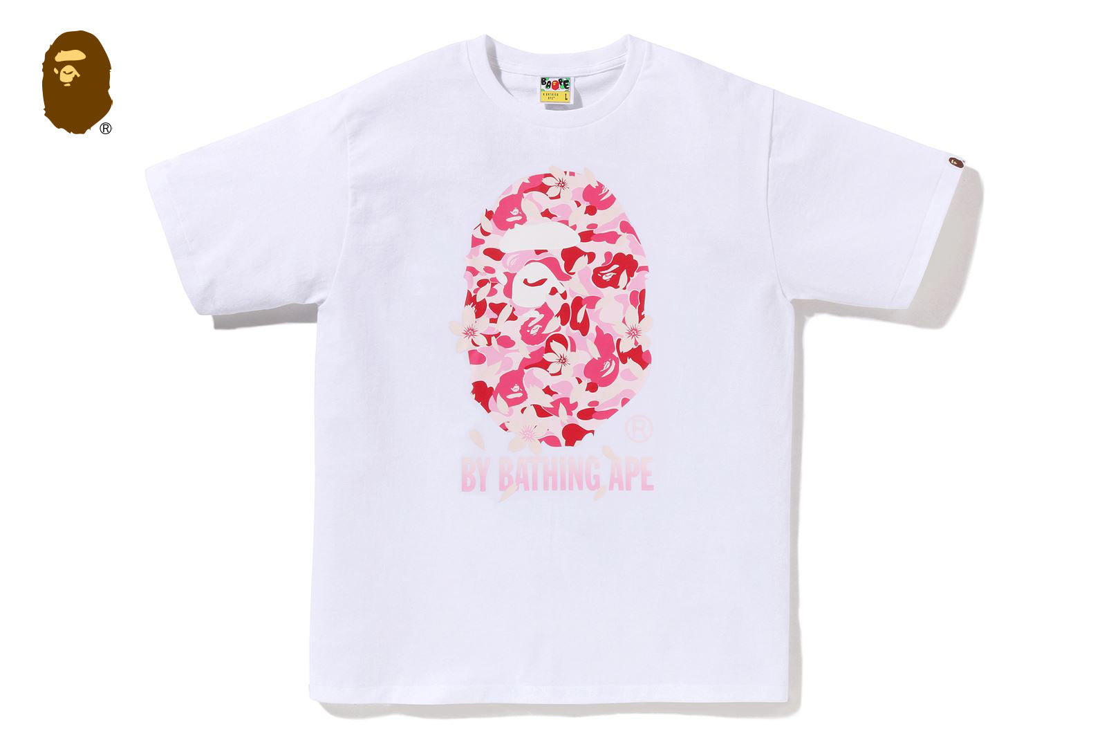 Sakura Ape Head Tee — White