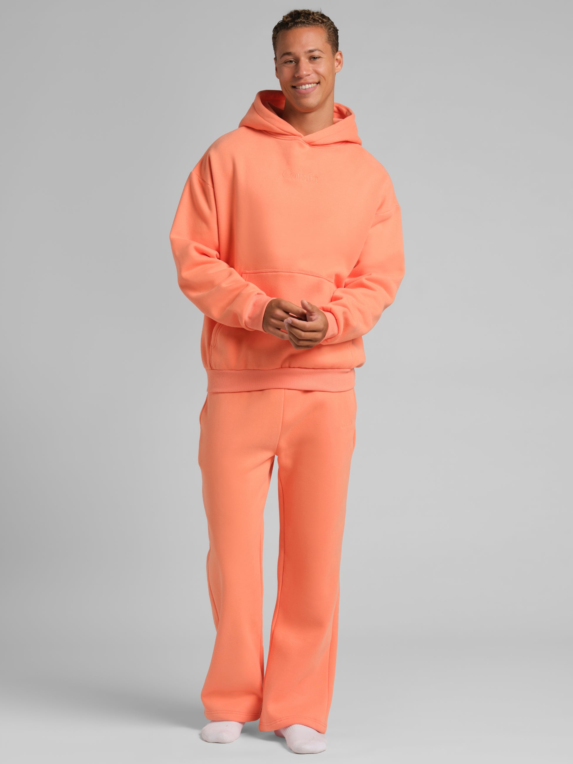 Signature Hoodie — Coral