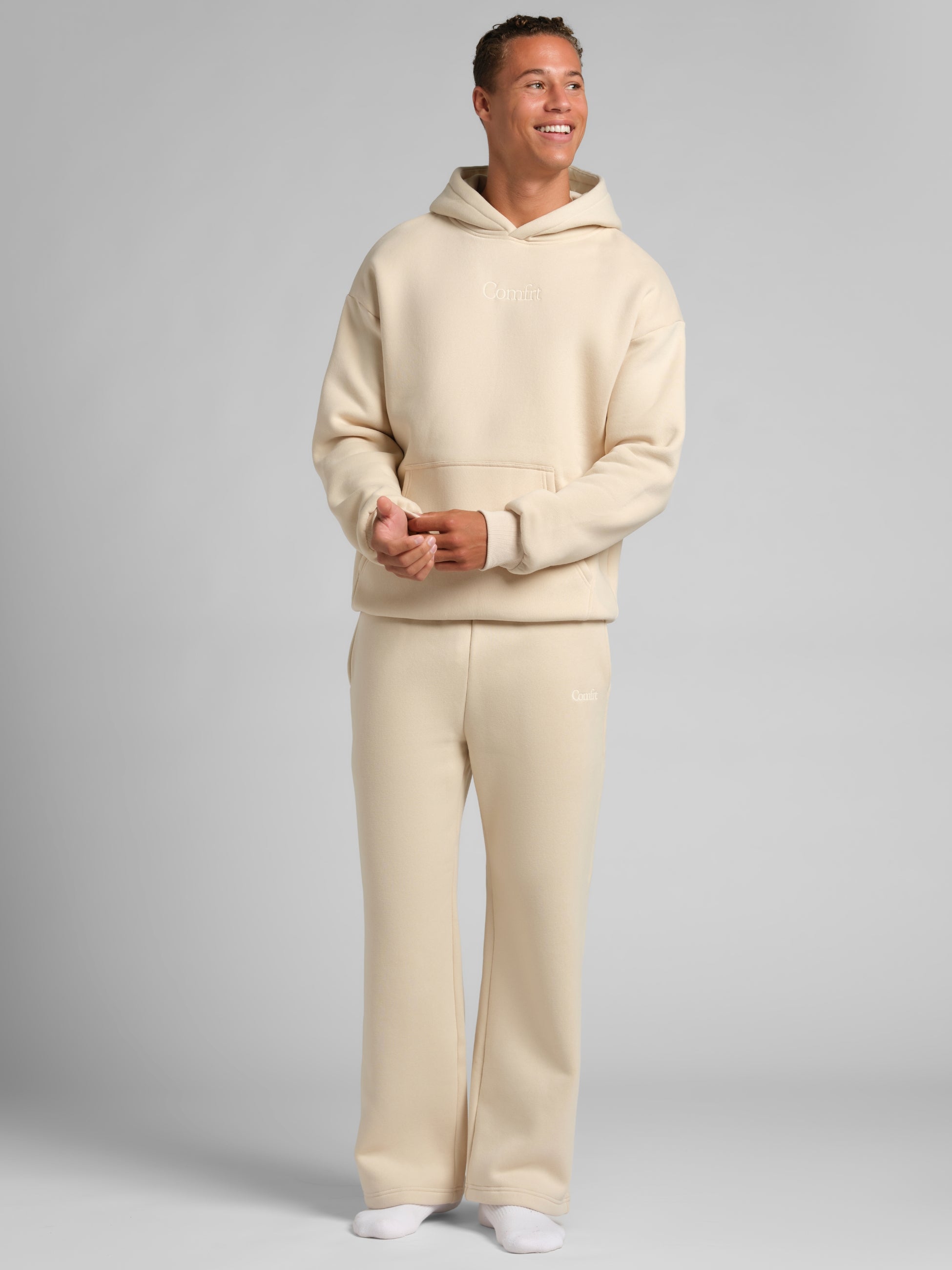 Signature Hoodie — Bone