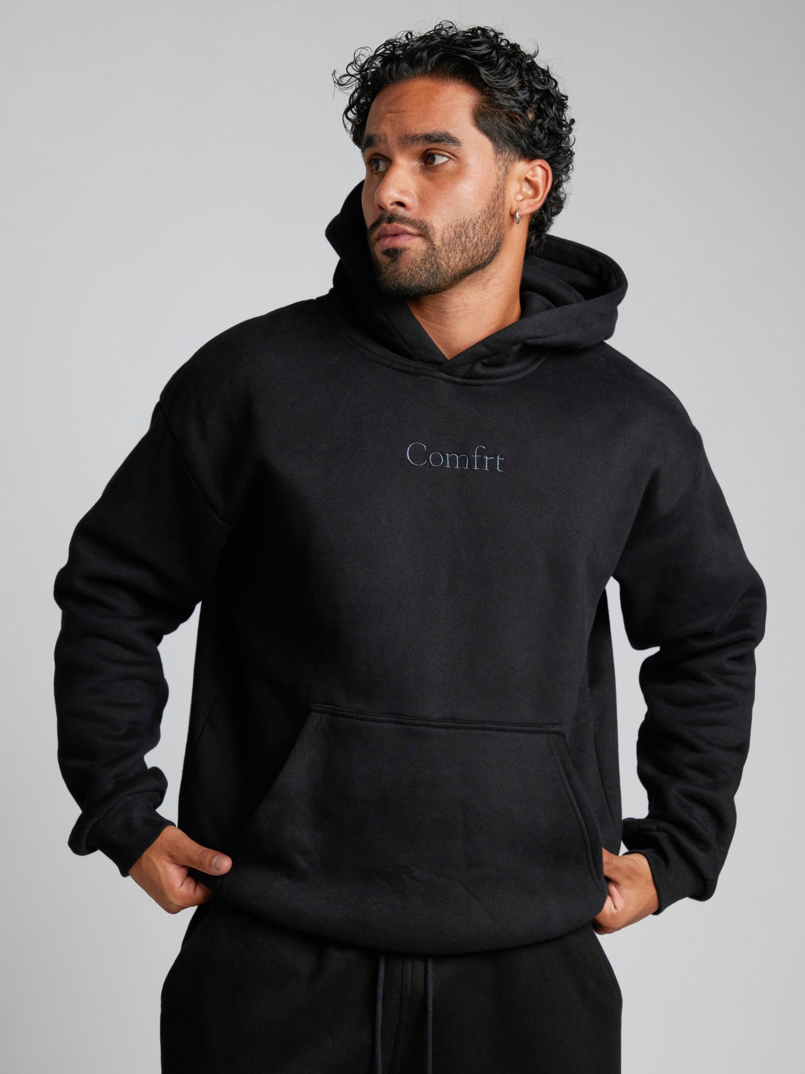Signature Hoodie — Black