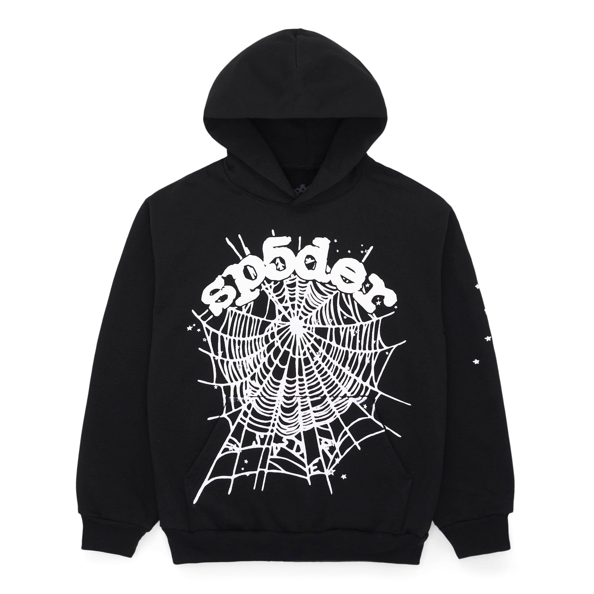 Web Hoodie — Black / White