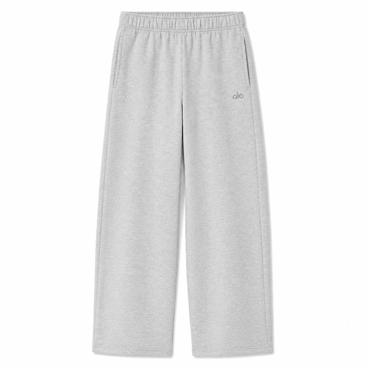 Accolade Straight Leg Sweatpants — Grey