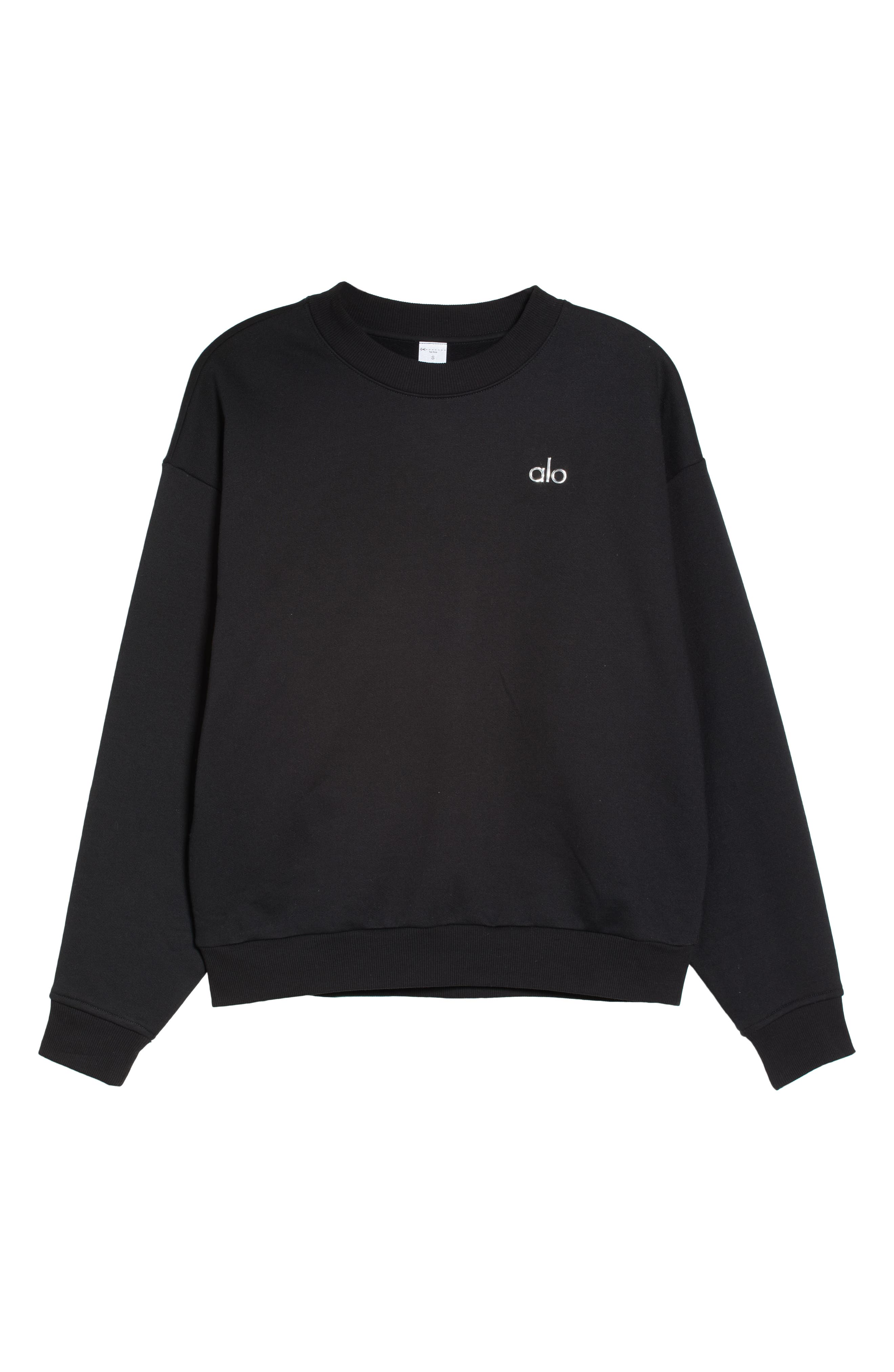 Accolade Crew Neck Pullover - Black