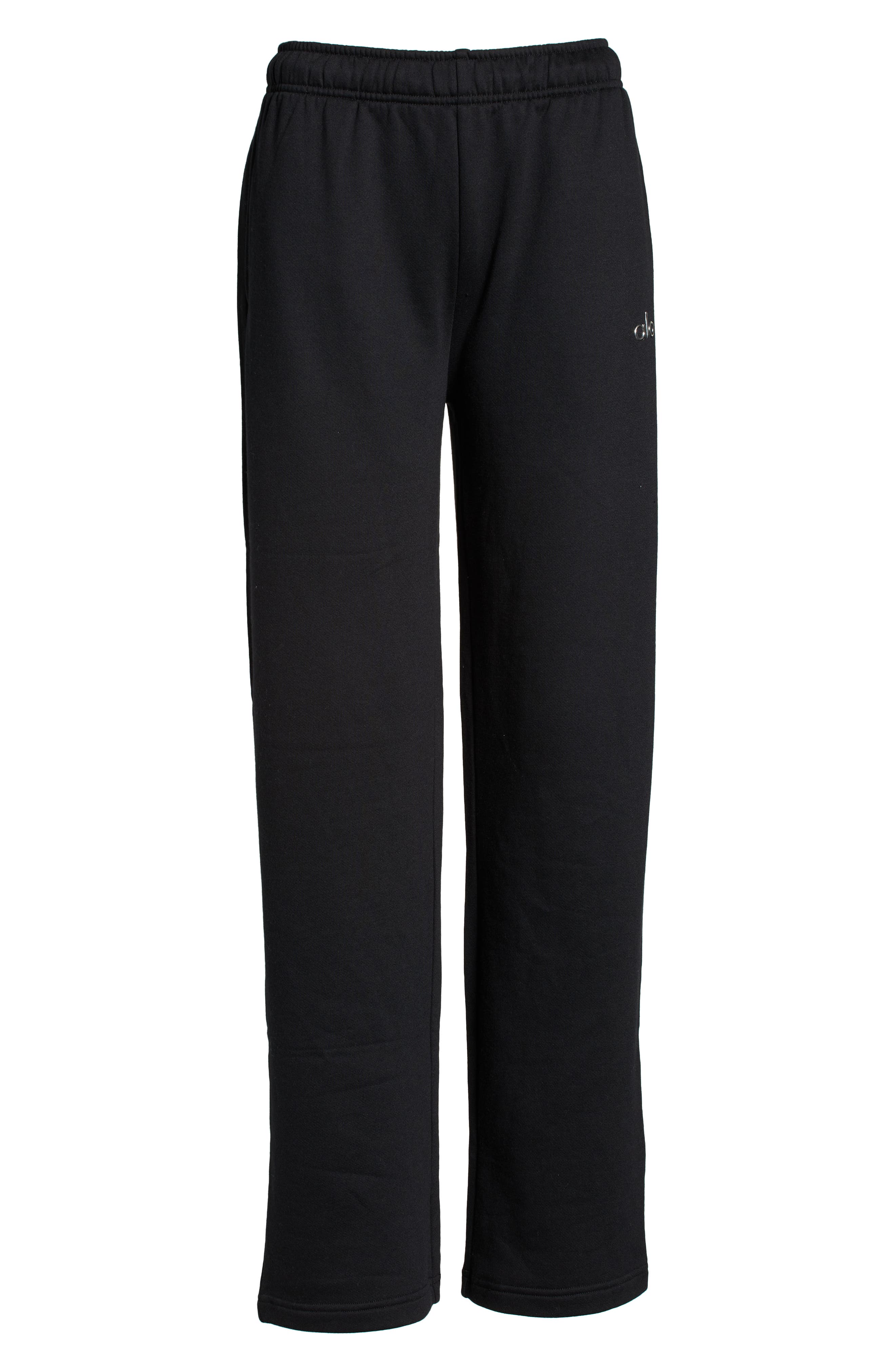 Accolade Straight Leg Sweatpant - Black